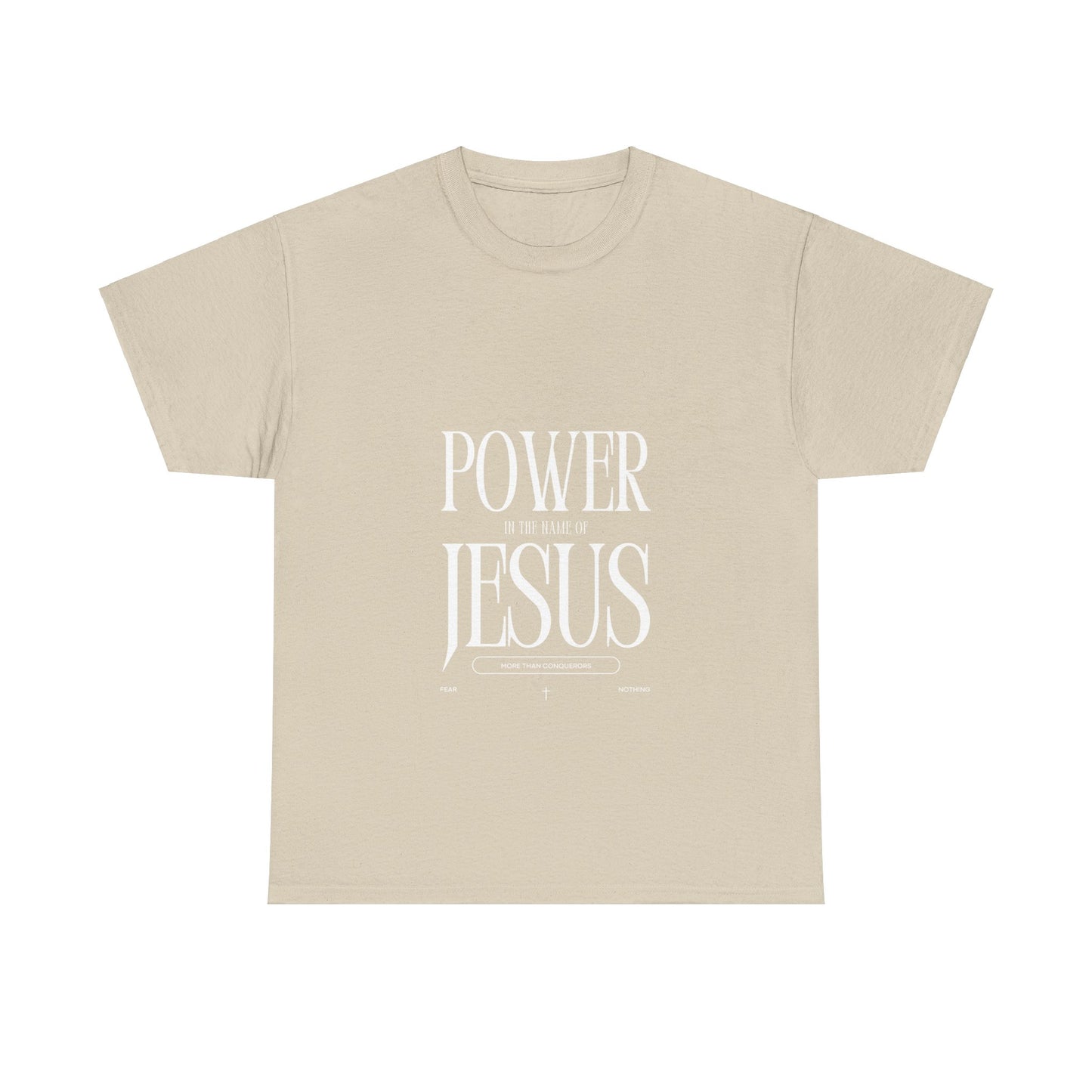 Fibres of Faith™ Power in the Name of Jesus T-shirt