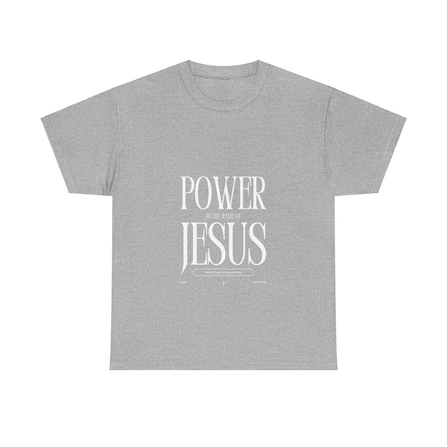 Fibres of Faith™ Power in the Name of Jesus T-shirt