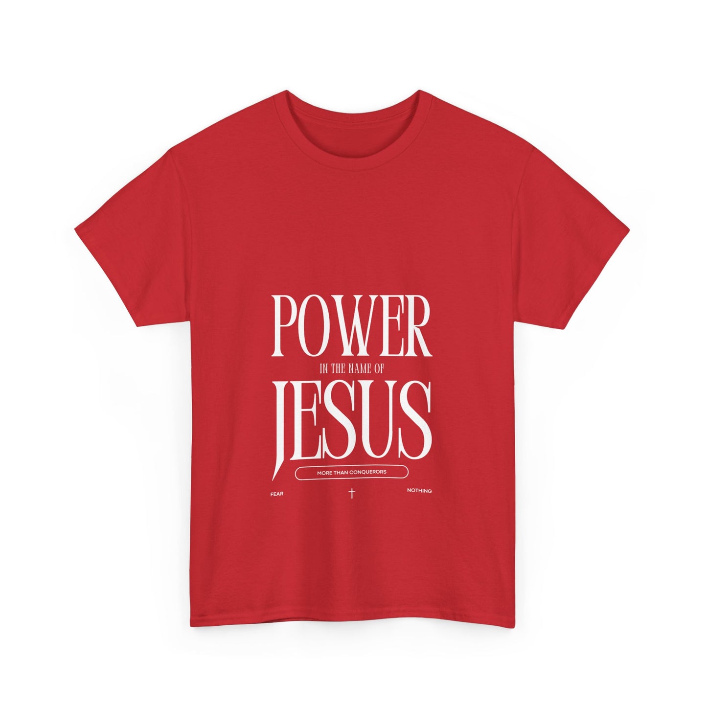 Fibres of Faith™ Power in the Name of Jesus T-shirt