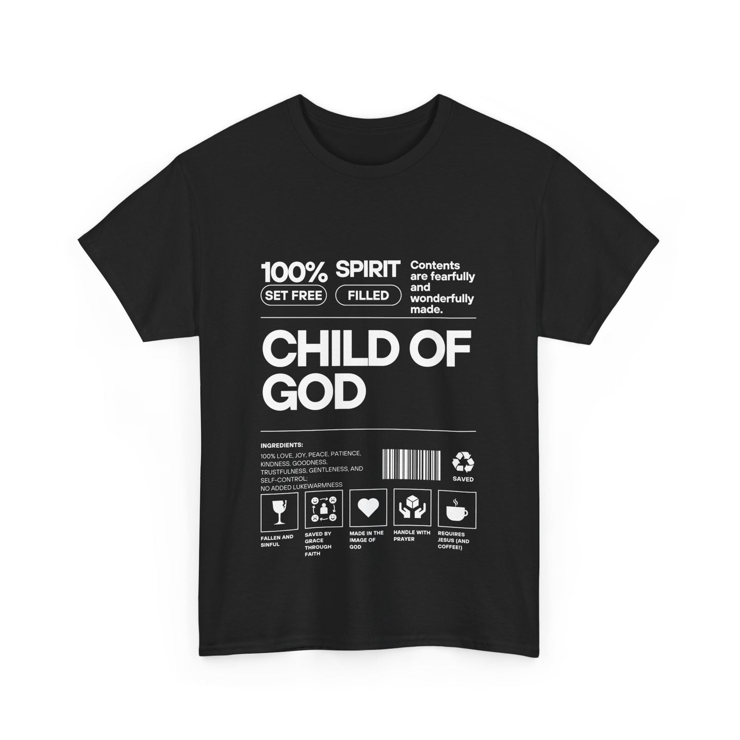 Fibres of Faith™ CHILD OF GOD T-shirt