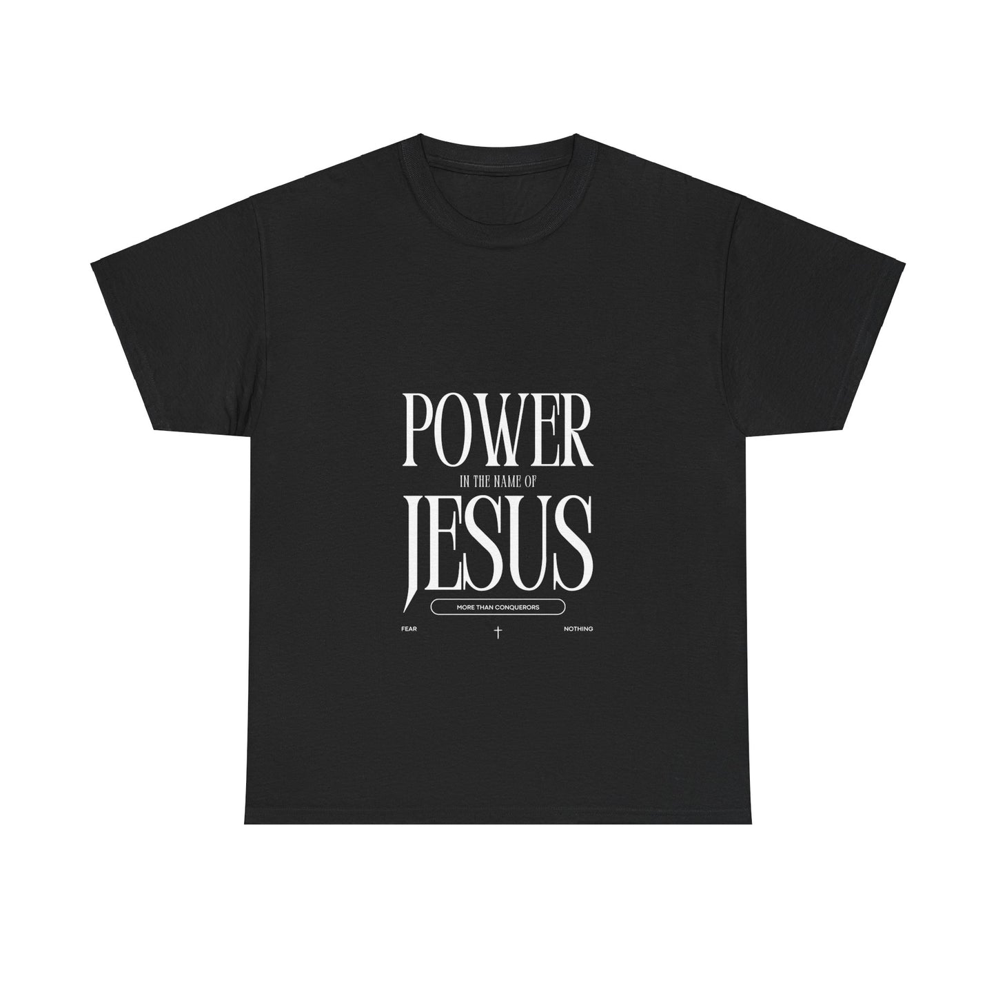 Fibres of Faith™ Power in the Name of Jesus T-shirt