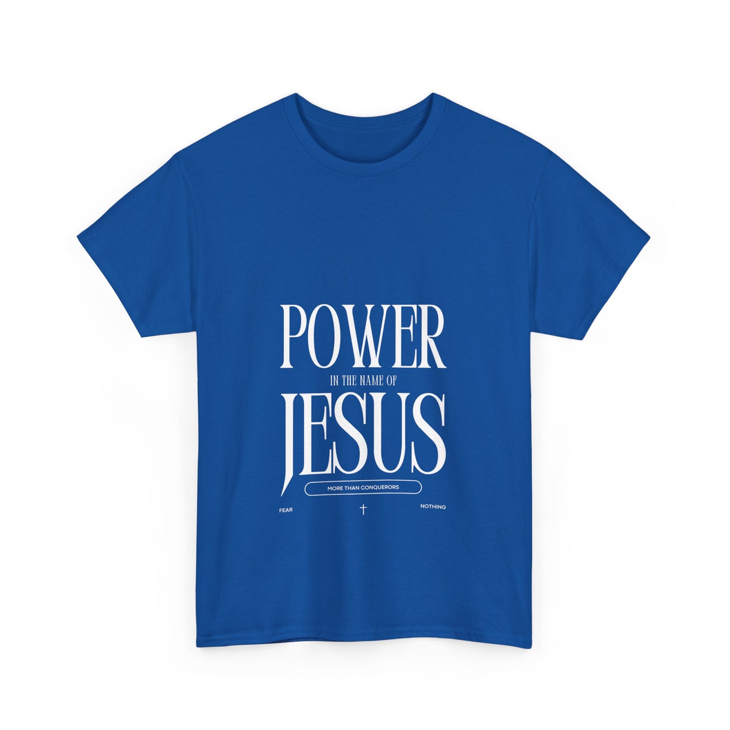 Fibres of Faith™ Power in the Name of Jesus T-shirt