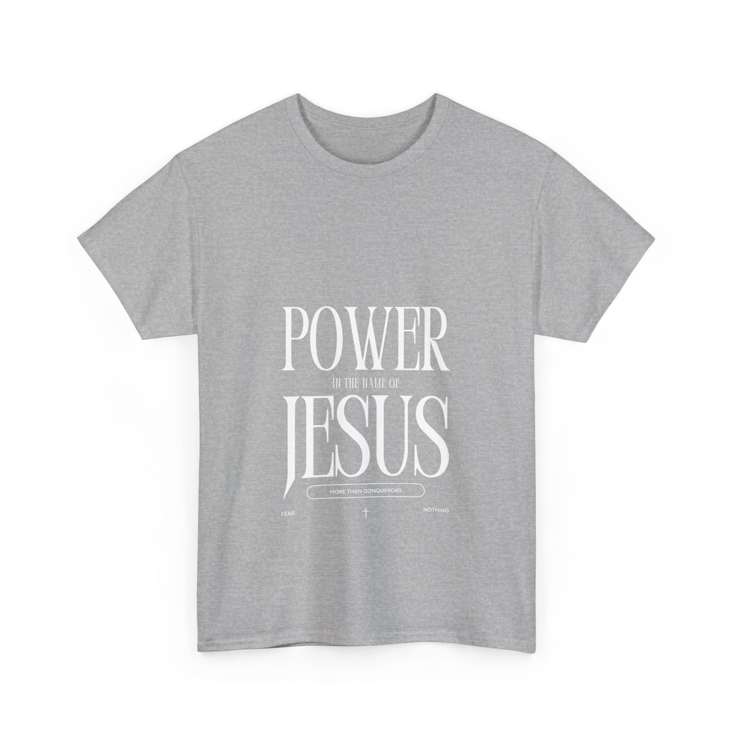 Fibres of Faith™ Power in the Name of Jesus T-shirt