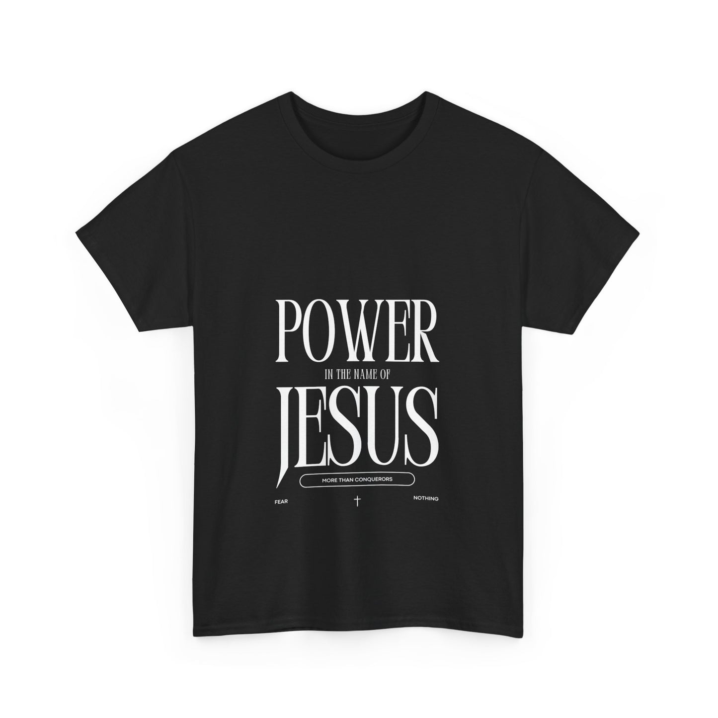 Fibres of Faith™ Power in the Name of Jesus T-shirt