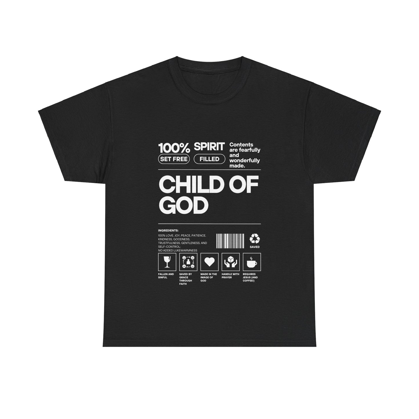 Fibres of Faith™ CHILD OF GOD T-shirt