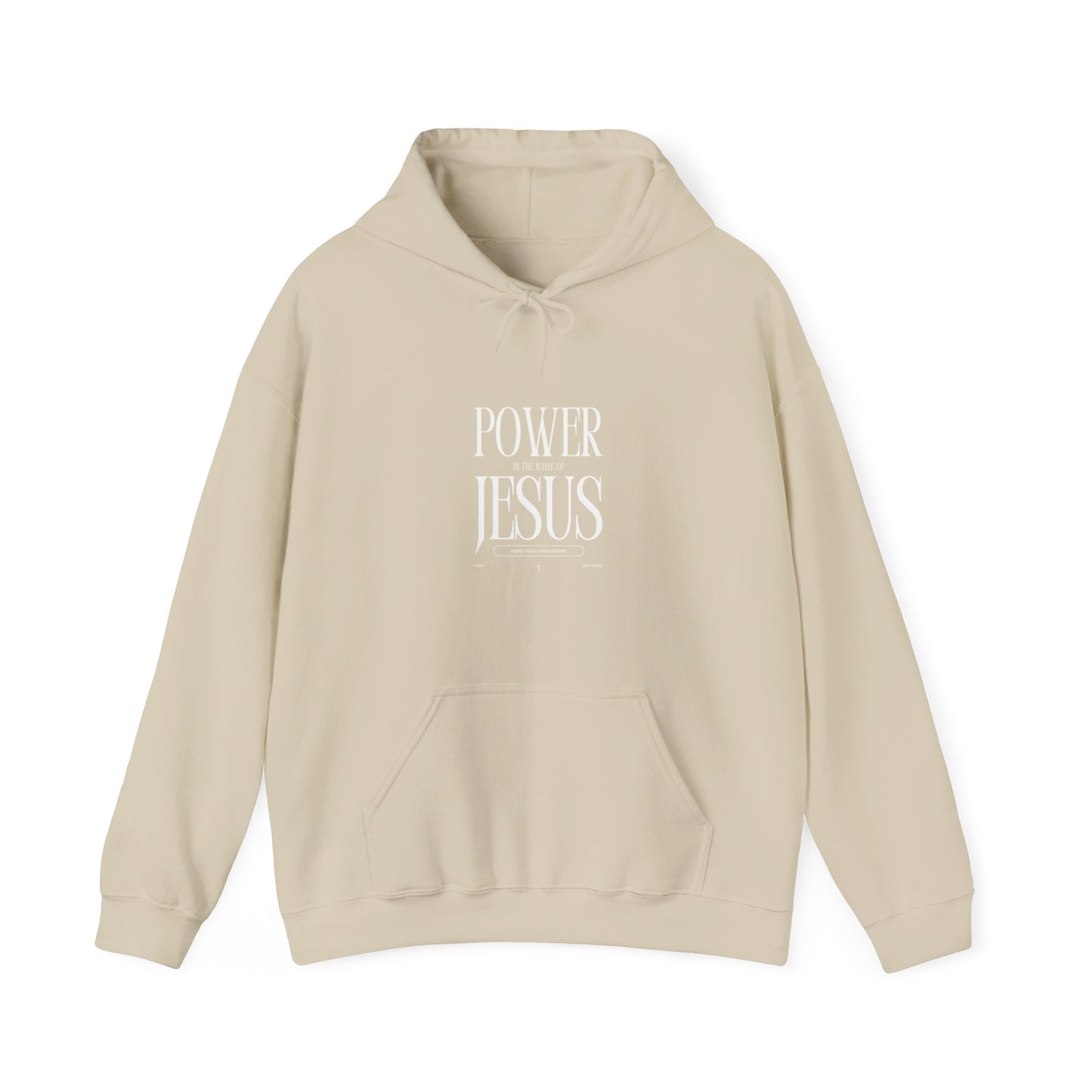 Fibres of Faith™ Power in the Name of Jesus Hoodie