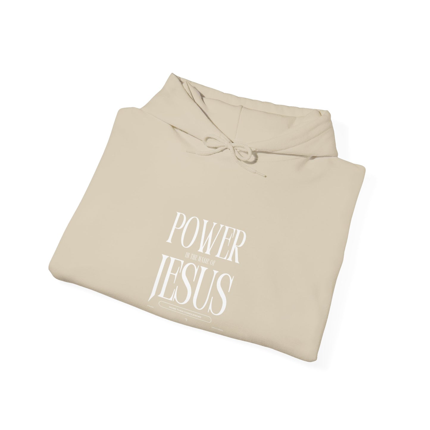 Fibres of Faith™ Power in the Name of Jesus Hoodie