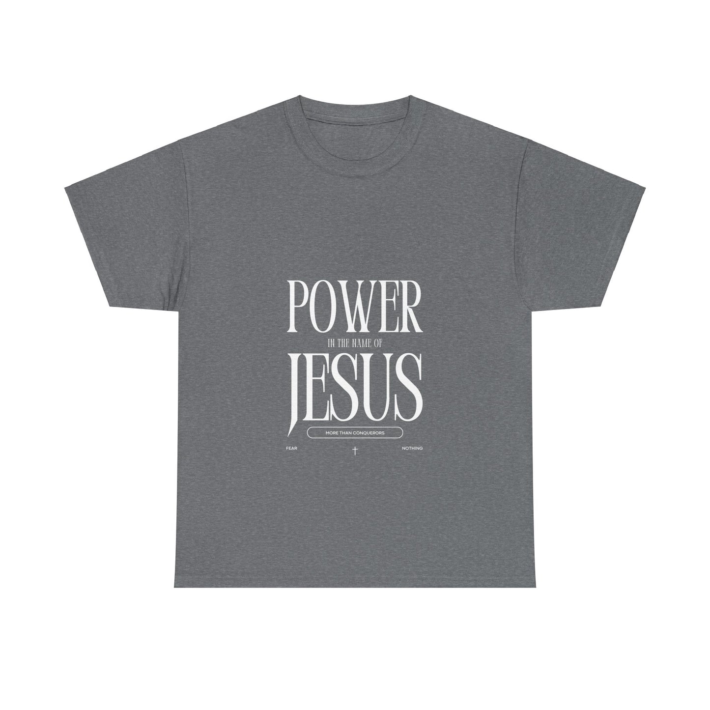 Fibres of Faith™ Power in the Name of Jesus T-shirt