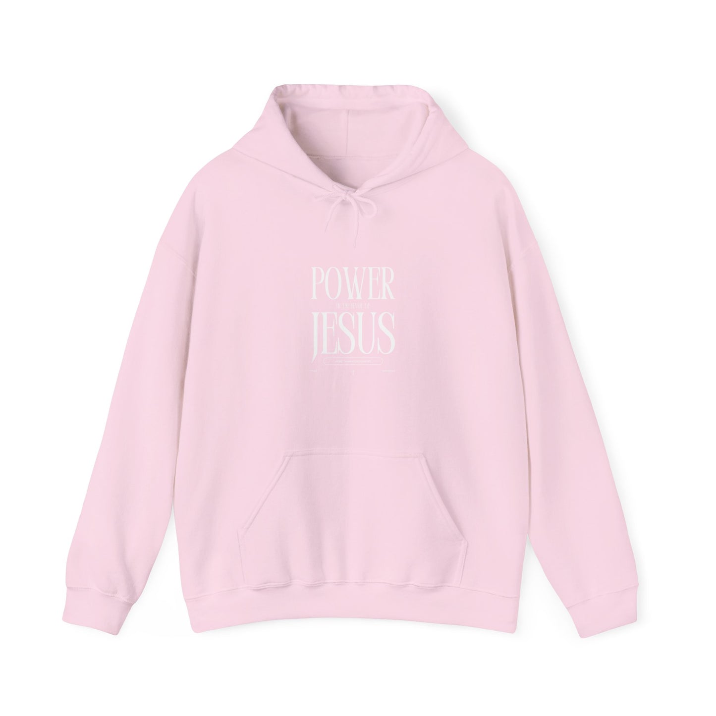 Fibres of Faith™ Power in the Name of Jesus Hoodie