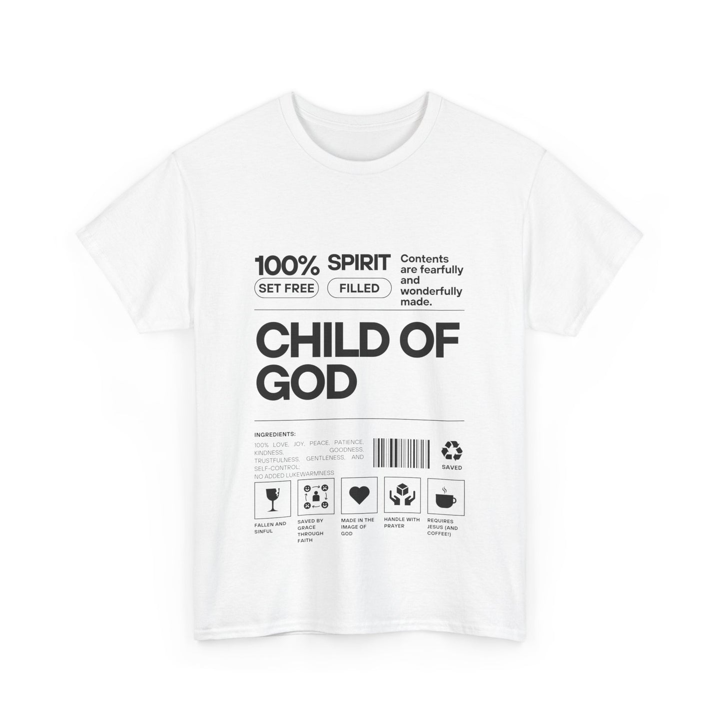 Fibres of Faith™ CHILD OF GOD T-shirt