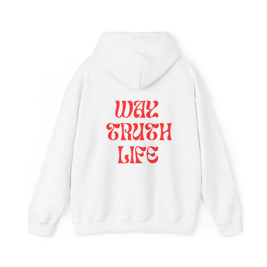 Fibres of Faith™ WAY TRUTH LIFE Hoodie